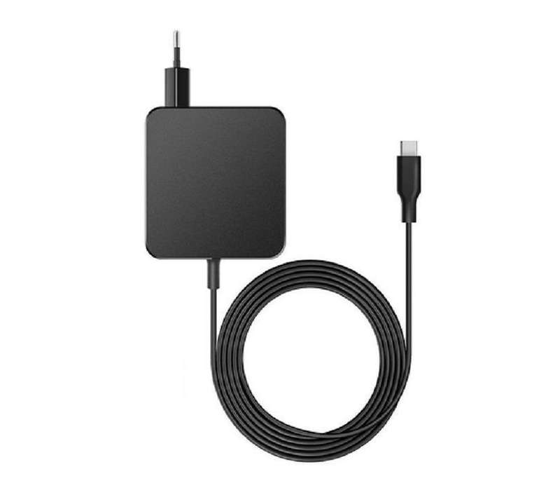 Power Supply Adapter Universal Laptop Charger 5-20V USB Type C- 65W Balck