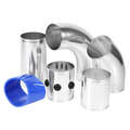 3-Inch Universal Car Air Filter Intake Injection Pipe