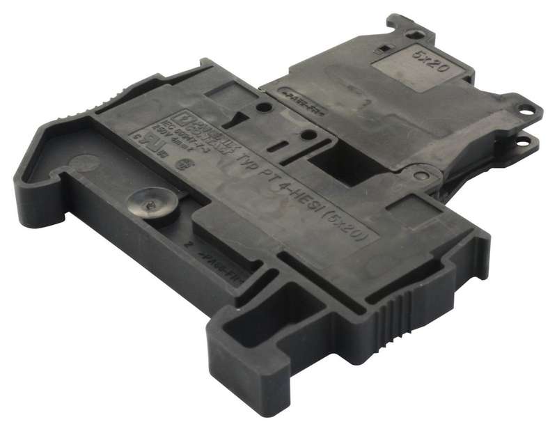 Phoenix Contact (PT 4-HESI (5X20)) Fused Terminal Block, 2 Ways