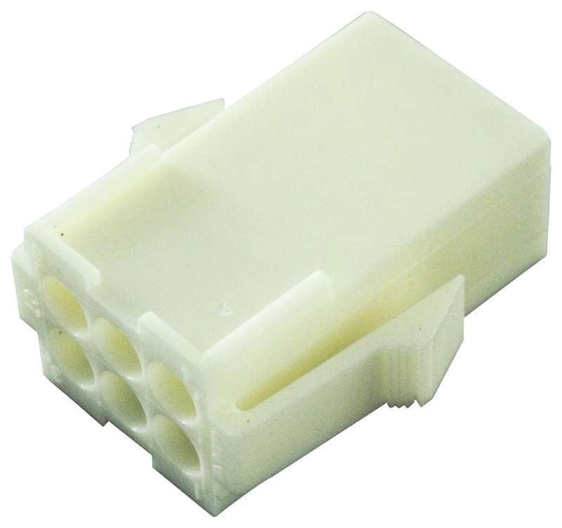 TE Connectivity (794940-1) Connector Housing, Receptacle, 6 Ways, 4.14mm
