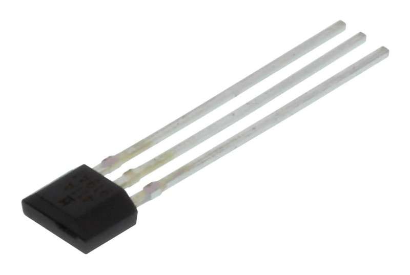 Honeywell (SS411A) Hall Effect Sensor, Bipolar, 20 mA, TO-92, 3 Pins