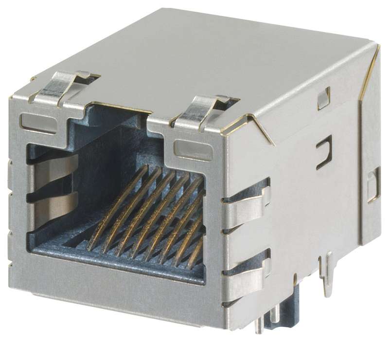 Molex (93627-3608) Modular Connector, RJ45 Jack, 1 x 1 (Port), 8P8C