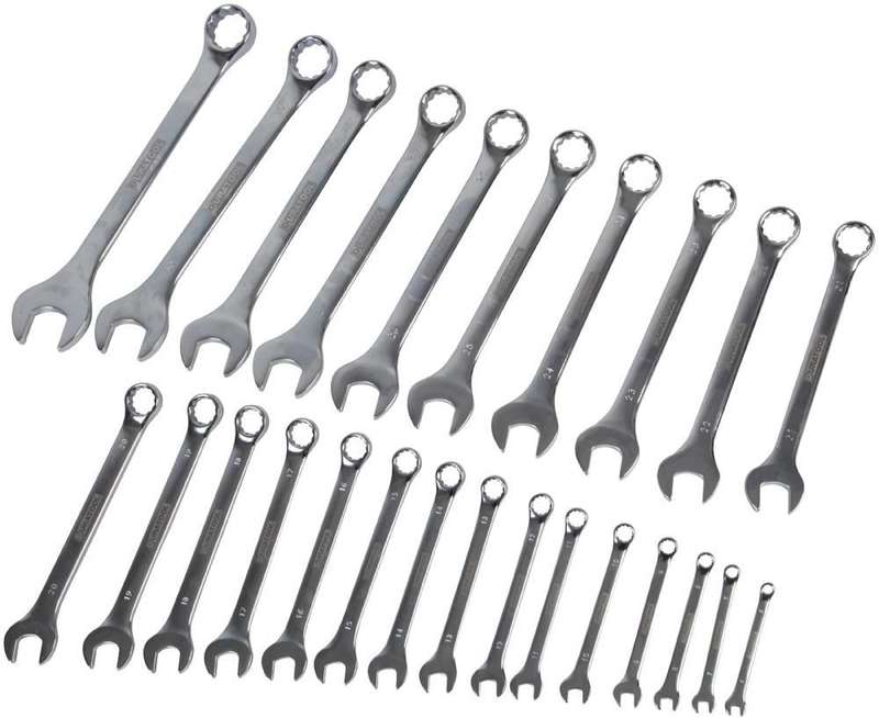 Duratool D03082 Spanner Set, Cased, 6 mm - 32 mm, 25 Piece