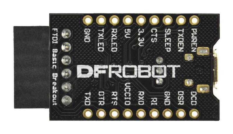 DFRobot (DFR0065) Breakout Board, FTDI, Basic, Fermion, Arduino Board