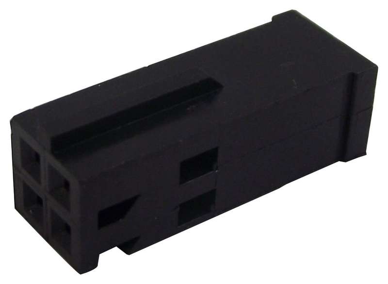 TE Connectivity (965082-1) Connector Housing, Plug, 4 Ways, 2.54 mm