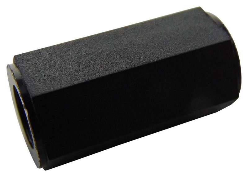 Ettinger (5.30.620) Standoff, Black Plated, Nylon 6.6 (Polyamide 6.6)