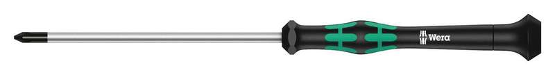 Wera (118022) Phillips Screwdriver, Precision, #0 Tip, 60 mm Blade Length