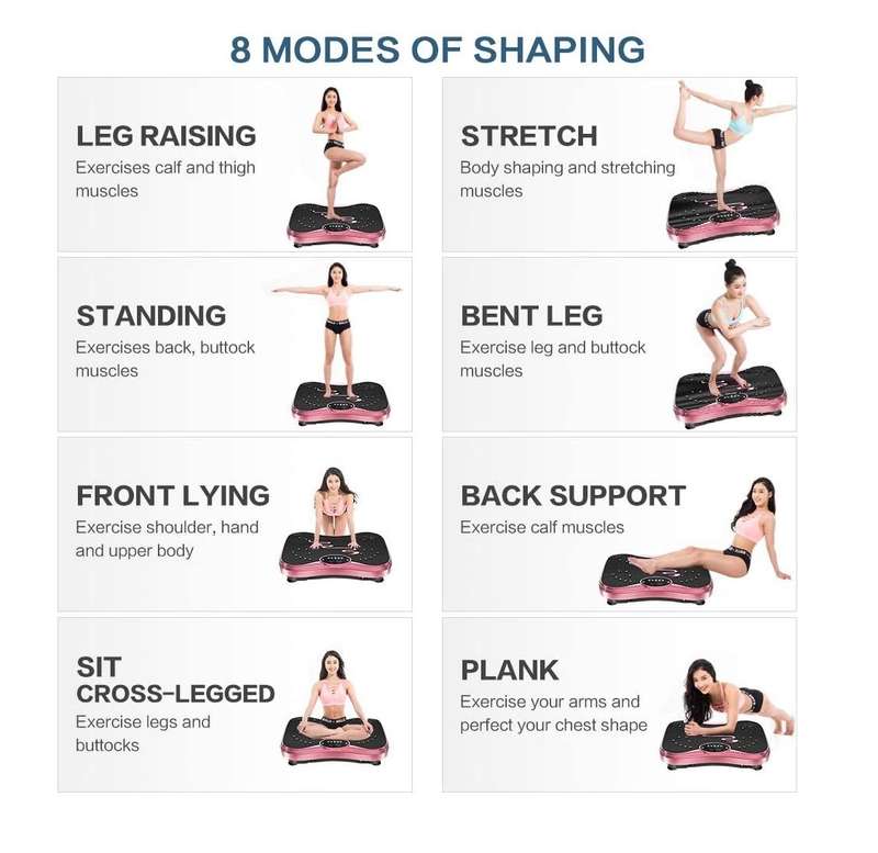 Dmart Vibration Plate Vibration Plate Exercise Machine Whole Body Workout