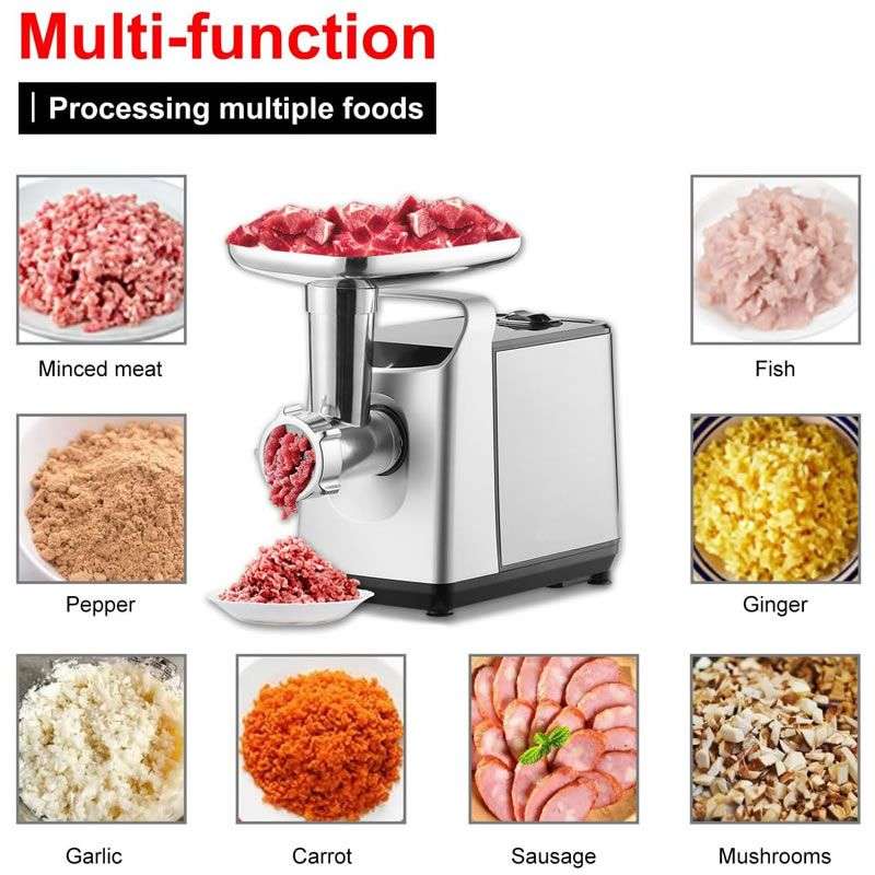 Electric Meat Grinder 1200W Electric Meat Grinder 0 g 1 Box 1200 W