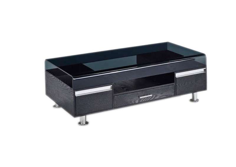Rachel Black Wooden Coffee Table
