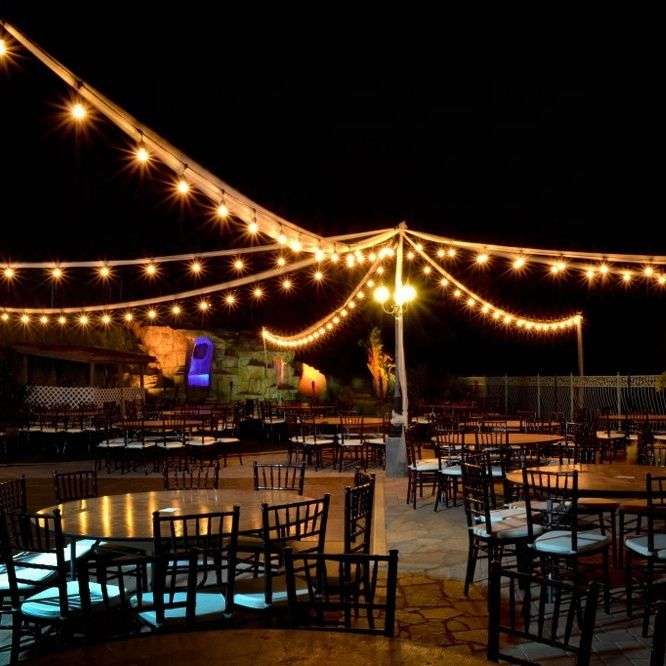 20M Solar LED Retro Bulb String Light with 20 Bulbs