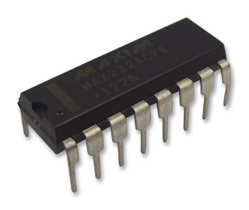 Maxim Integrated (MAX232ACPE+) Multichannel Receiver RS232 Driver