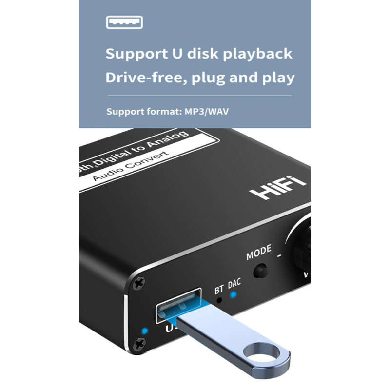 3in1 Bluetooth 5.0 Wireless Receiver Player Q-T231