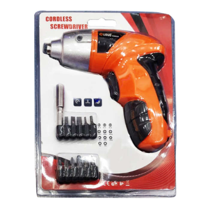 13 Pieces Cordless Screwdriver