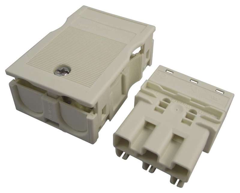 Wago (770-133) Rectangular Connector, 3 Contacts, Plug, Clamp, 1 Row