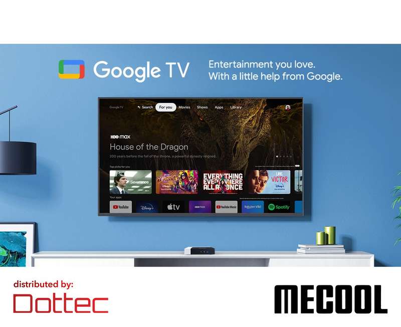 MeCool 4K Android TV Box KM7+ | Certified DStv, Netflix, Disney+ | Smart TV