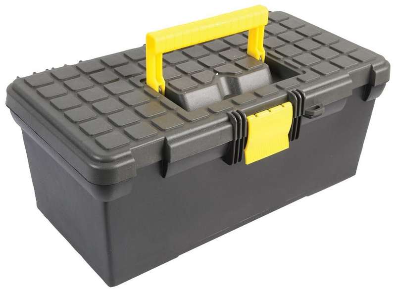 Duratool D00408 Plastic Tool Box