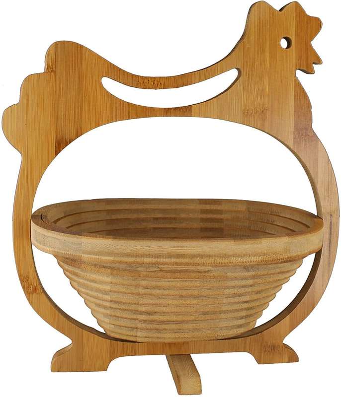 Bamboo fruit basket
