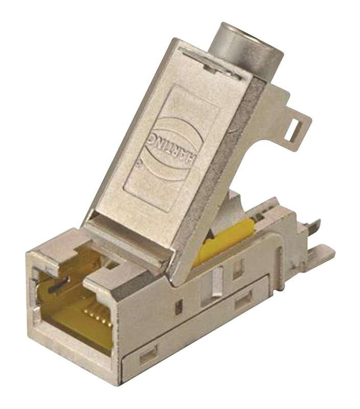 Harting (09145451561) Modular Connector, RJ45 Jack, 1 x 1 (Port), 8P8C