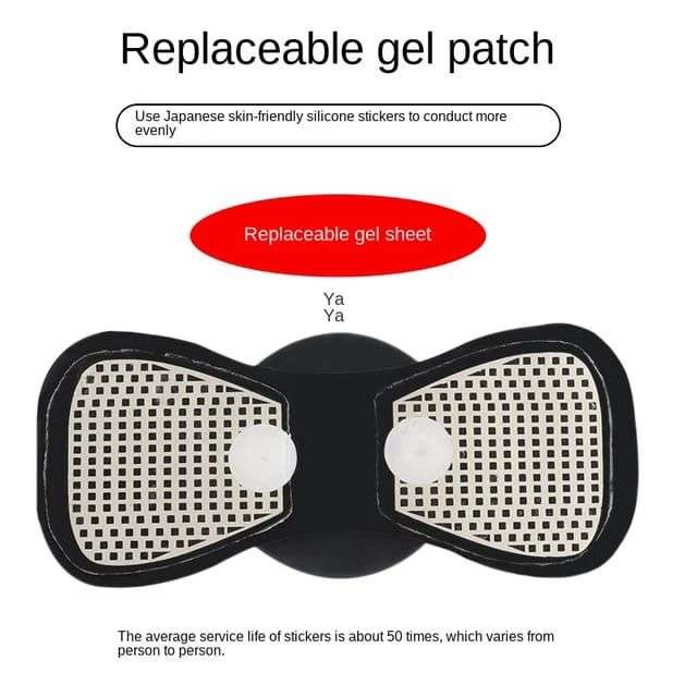 Portable Mini Electric Neck Massager Pain Relief Massage Patch