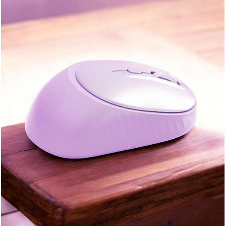 Wireless 1600 DPI Ultra Fast Mouse With Silent Click Operation-Charm Purple