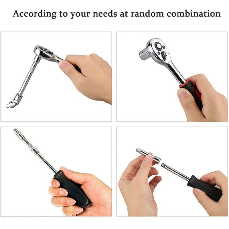 46PCS Set Of Car Repair  Socket Wrench Tools AD-120