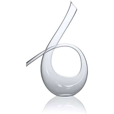 Decanter 1.2L Swan Shaped Glass