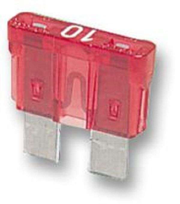 LittleFuse 0287010.PXCN Automotive Fuse, Fast Acting, 10 A, 32 V
