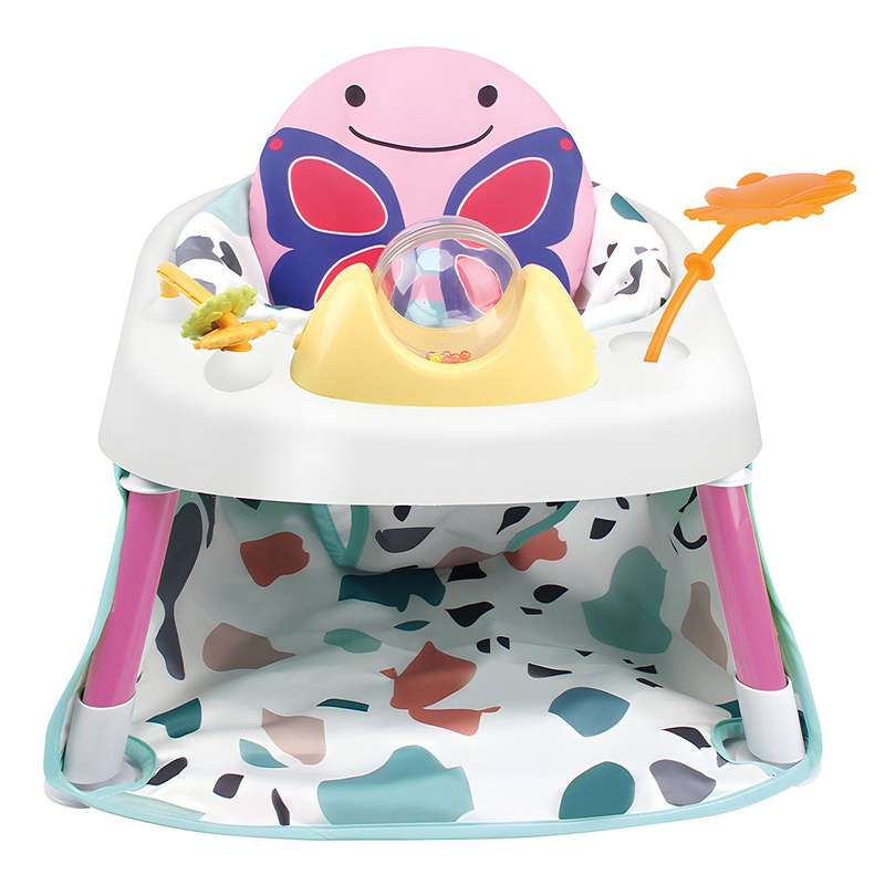 2-in-1 Baby Fitness Dining Swing Chair Activity Seat Doorway Jumper