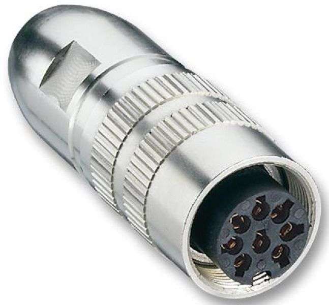 Lumberg (0322 07-1) Circular Connector, 7 Contacts, Solder Socket