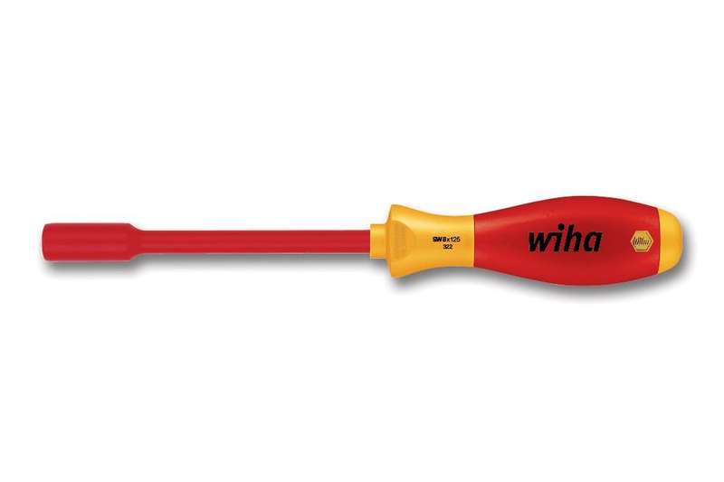 Wiha (322-5.5) Nut Driver, VDE Insulated, 5.5mm x 236mm