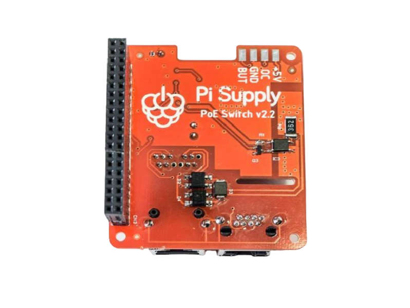 Pi Supply (83-17278) Pi POE HAT for Raspberry Pi