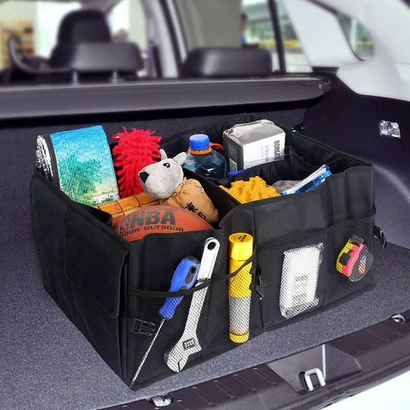 Multipurpose Folding Car Trunk Organizer Storage Box