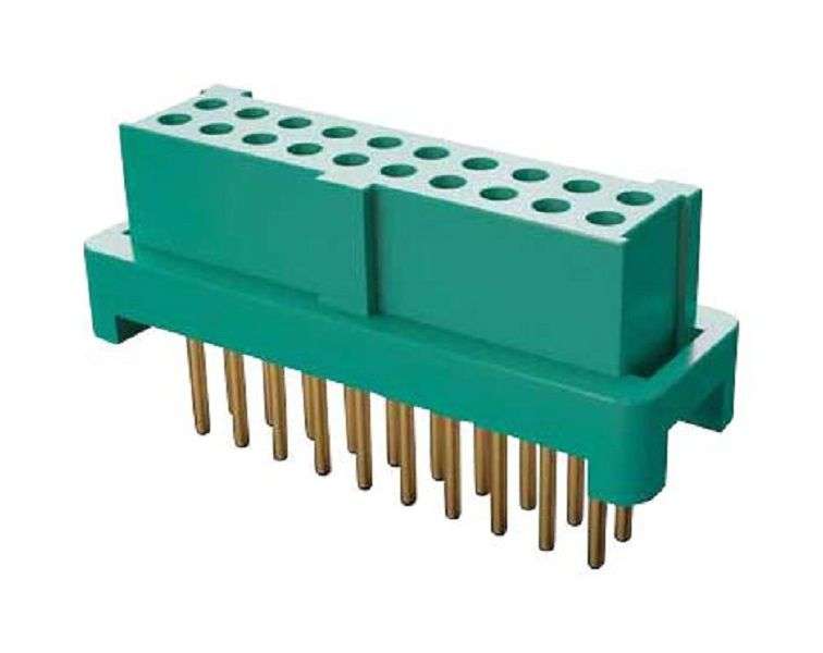 Harwin (G125-FV12005L0P) PCB Receptacle, Black / Green, Wire-to-Board