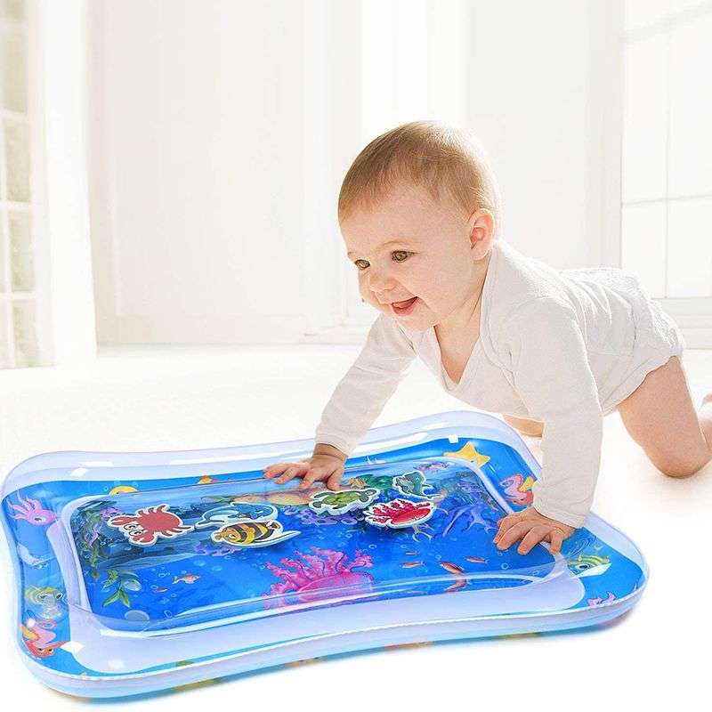 Baby Tummy Time Water Play Mat - Jellyfish