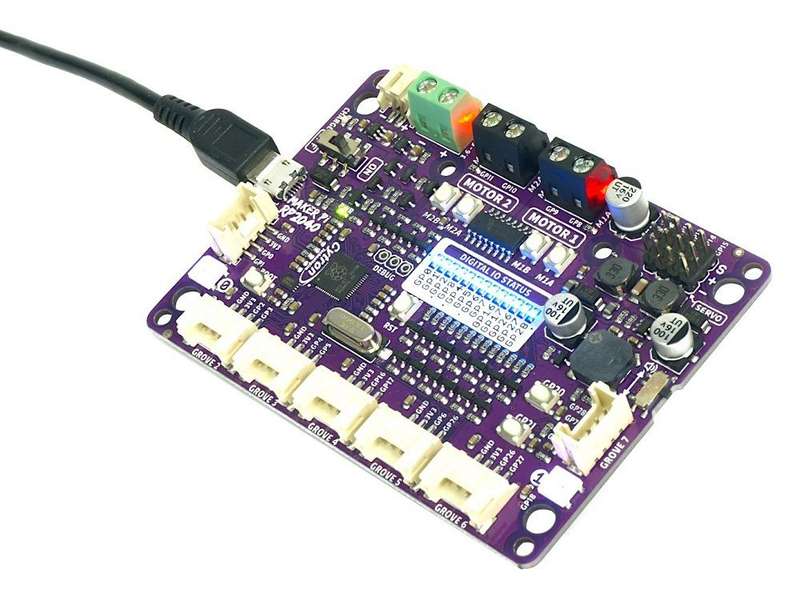 Cytron (MAKER-PI-RP2040) Raspberry Pi Board, RP2040, 32 Bit, ARM Cortex-M0+