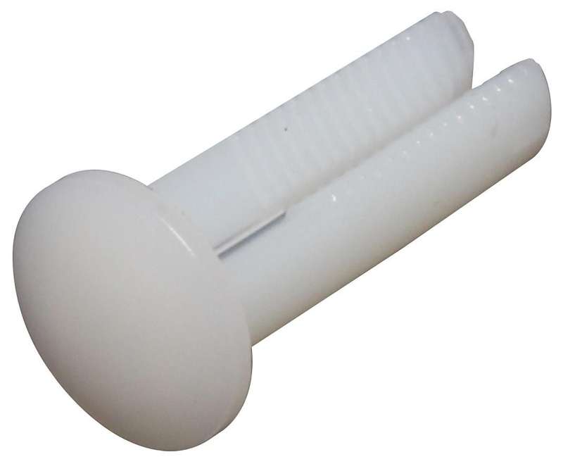 Essentra Components (BR1-226-01) Rivet, Plastic, Half, Nylon