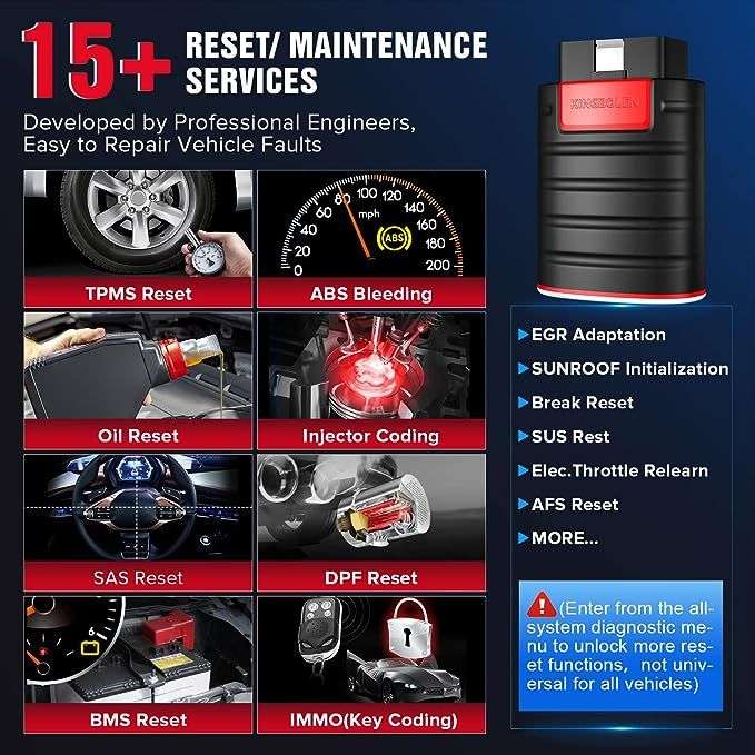 Kingbolen Ediag Full System OE Level OBD2 Diagnostic Tool with Cable