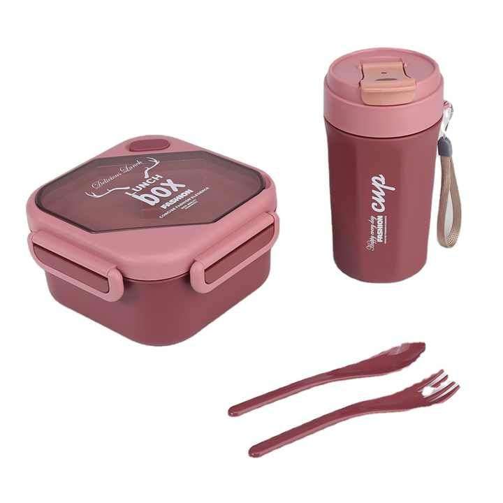 Lunchbox and cup set