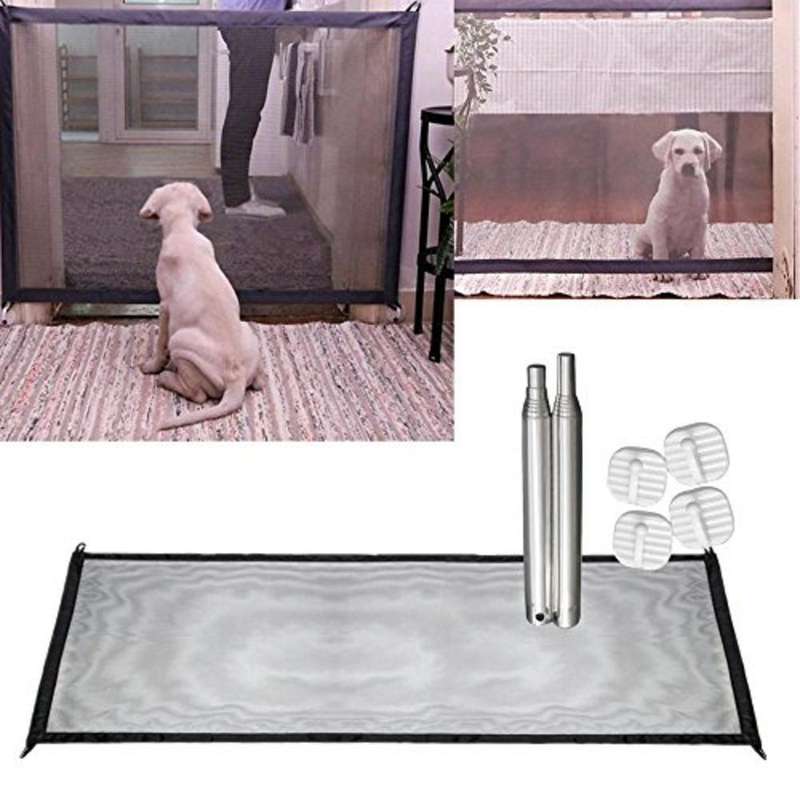 Magic Pet Mesh Gate-Black