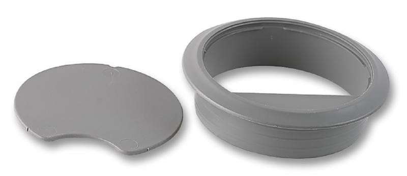 Pro Power (22008) Grommet, Round Profile, For Desktop, Cable Retention