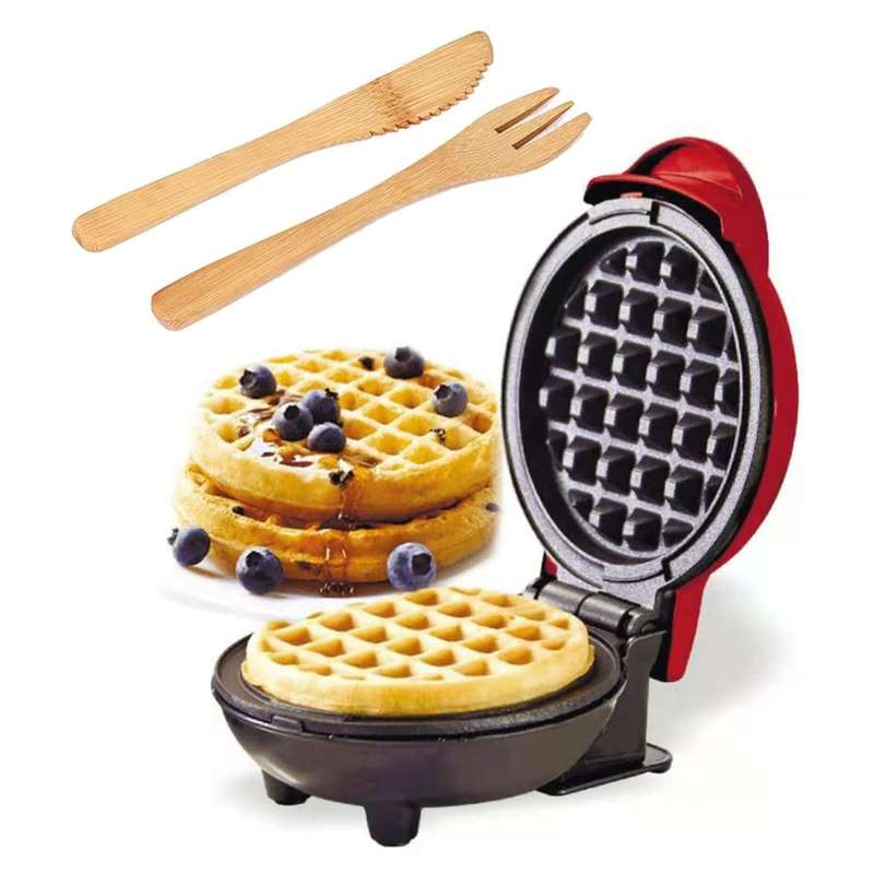 Mini Waffle Maker Machine 350W