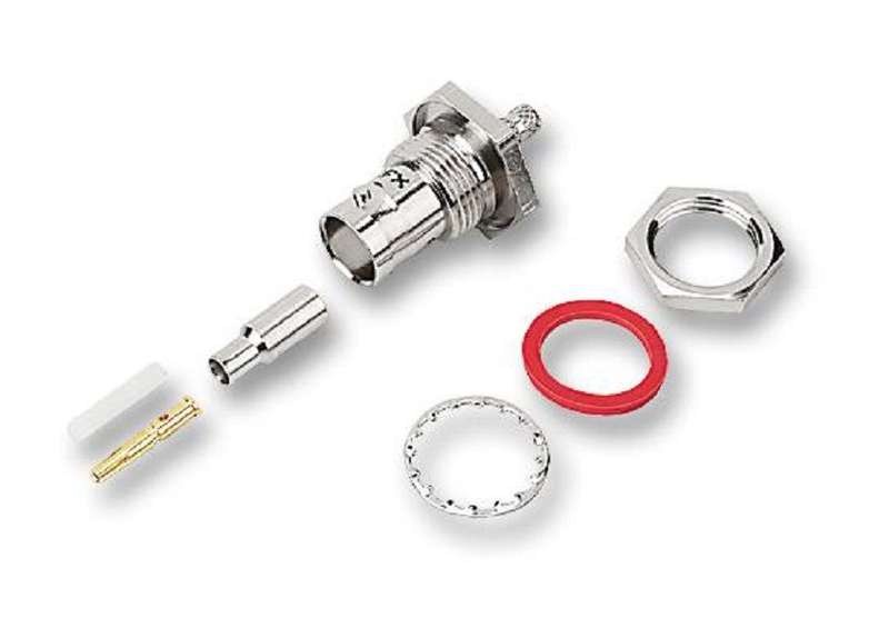 Amphenol (B6421A1-NT3G-1-50) RF / Coaxial Connector, BNC Coaxial, 50 ohm