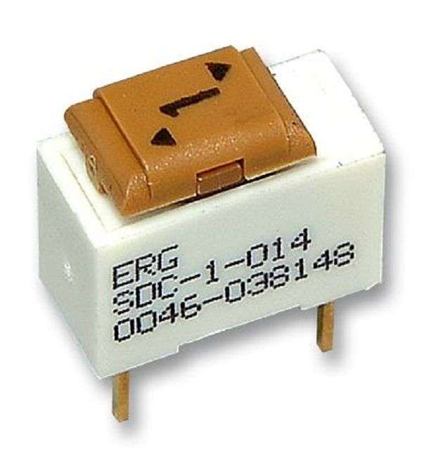 Erg Components (SDC-1-014) DIP / SIP Switch, 1 Circuits, Slide