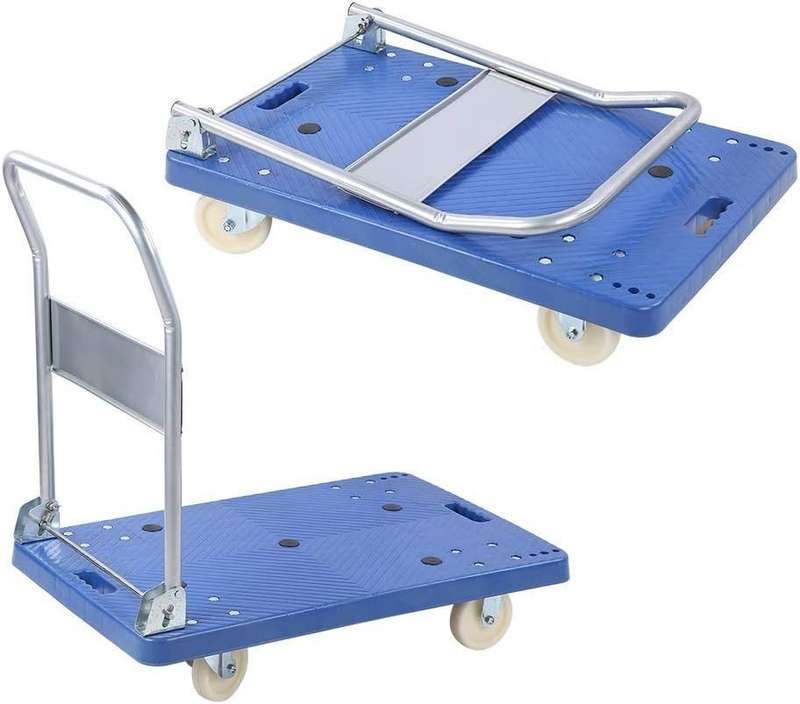 Heavy duty plastic Hand truck Platform cart trolley
