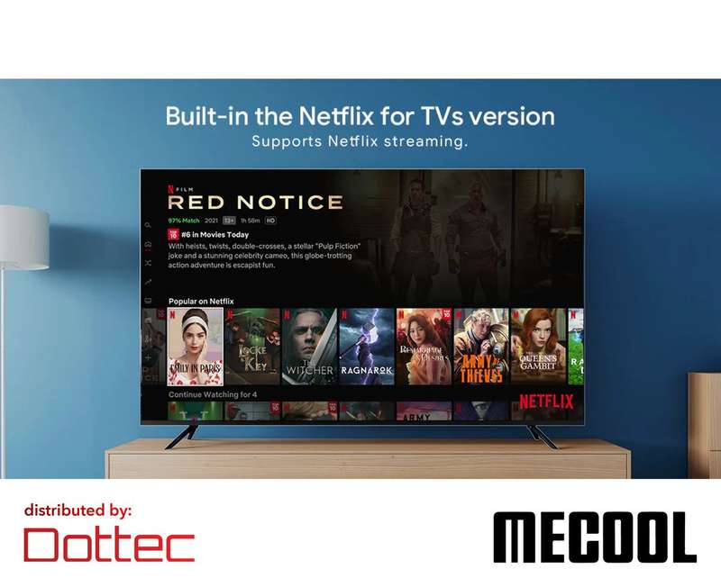 MeCool 4K Android TV Box KM7+ | Certified DStv, Netflix, Disney+ | Smart TV