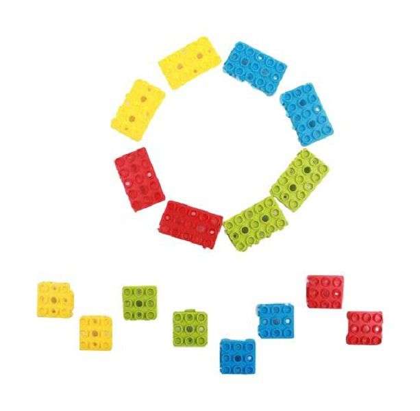 Seeed Studio (110070024) Red Wrapper, 1x2, 4/Pack, Grove Modules