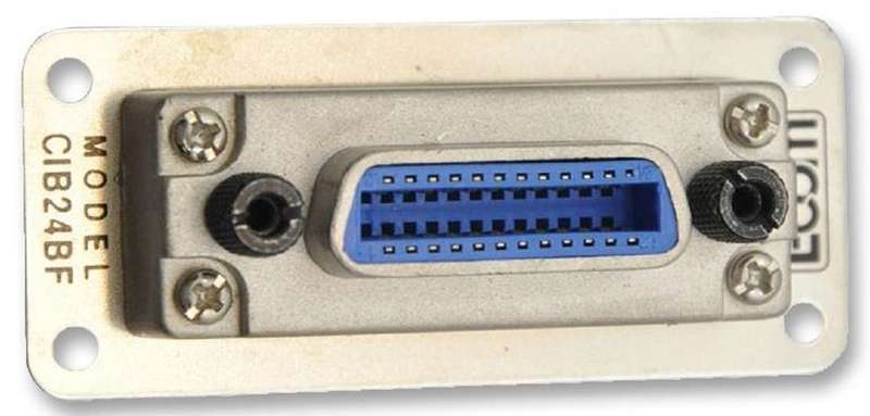 L-Com (CIB24BF) Connector Adapter, IEEE-488 GPIB, 24 Ways, Receptacle