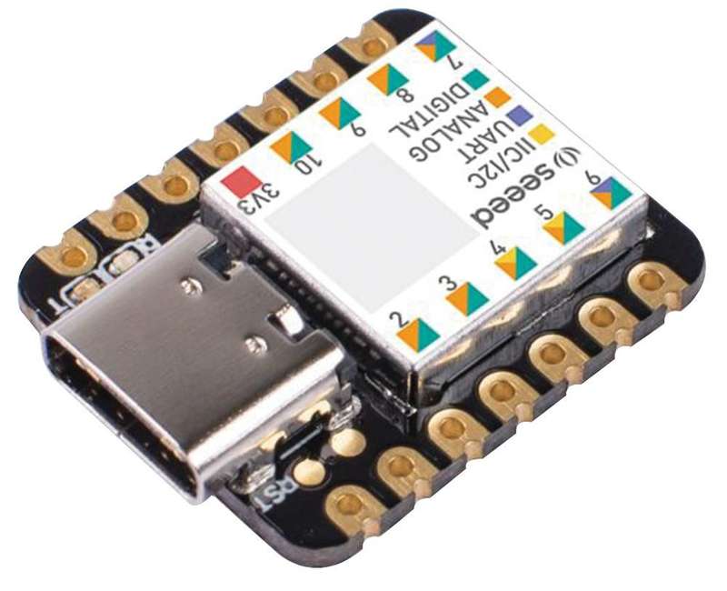 Seeed Studio (102010328) SBC, XIAO SAMD21, ARM Cortex-M0+, 32KB RAM