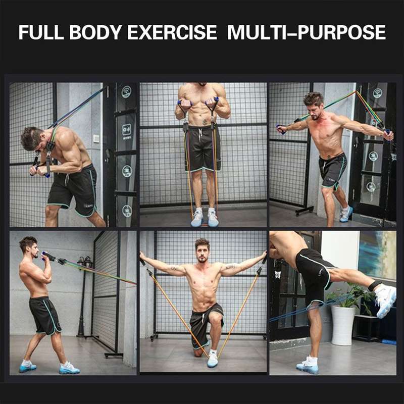 Resistance Bands 11 Piece Set (45KG)